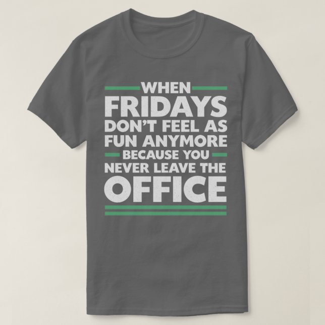 Camiseta Trabajar desde el equipo en línea de trabajos domé (Diseño del anverso)