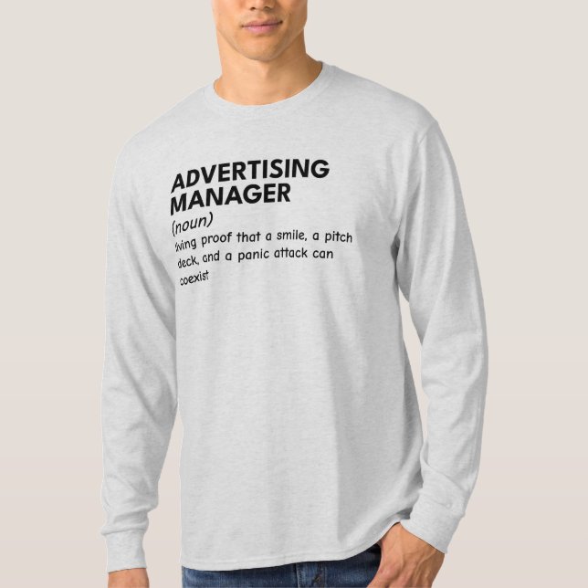 Camiseta Trabajar duro. El Mercado Es Más Difícil. Ríe siem (Anverso)