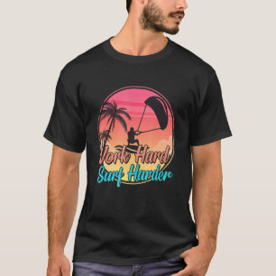 Camiseta Trabajar duro Surf Harder Kite Kiteboard Kiteboard