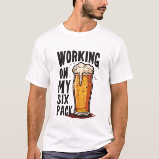 Camiseta Trabajar en mi paquete de seis - Diseño de camiset