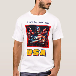 Camiseta Trabajar para Estados Unidos