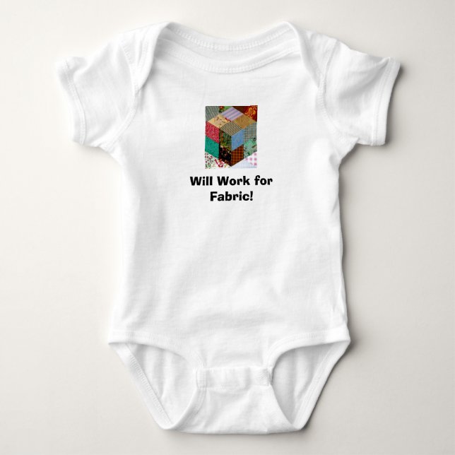 Camiseta ¡Trabajará para la tela! (Anverso)