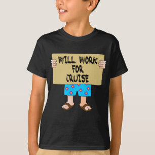 Camiseta Trabajará para la travesía