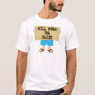Camiseta Trabajará para la travesía