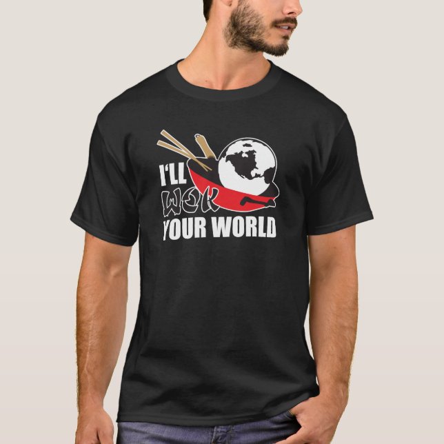 Camiseta Trabajaré tu mundo (Anverso)