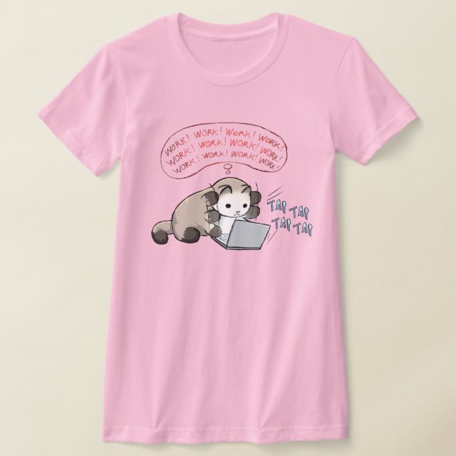 Camiseta ¡Trabajo! (Distribución)