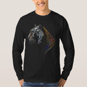 Camiseta Trabajo artístico de Tiger Lover Mandala Motiger