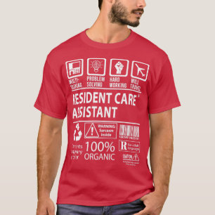 Camiseta Trabajo certificado de multitarea de asistente de 