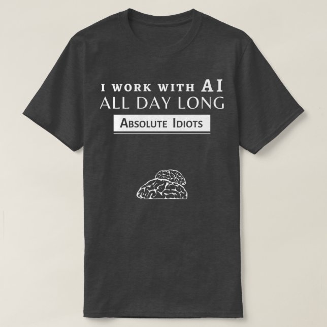 Camiseta Trabajo Con AI 1 (Diseño del anverso)