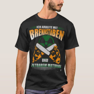 Camiseta Trabajo con barras de combustible y pastel de mate