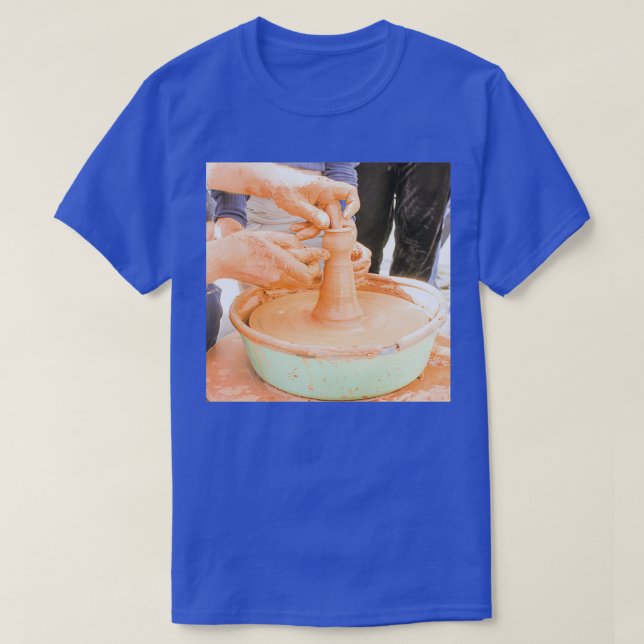 Camiseta Trabajo de alfarería 1 (Diseño del anverso)