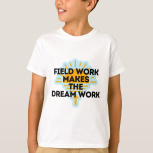 Camiseta trabajo de campo biólogo