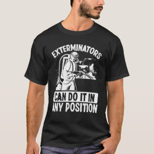 Camiseta Trabajo de control de plagas de técnico de control