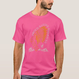 Camiseta Trabajo de dealer de casino orgullosamente nativo 