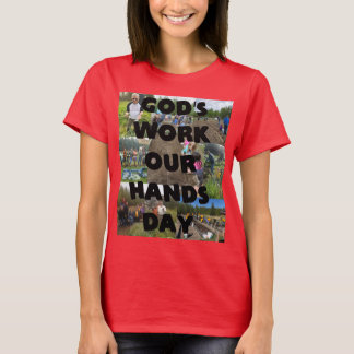 Camiseta Trabajo de Dios Nuestras Manos