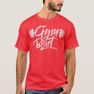 Camiseta Trabajo de elevación de pesas en la formación para