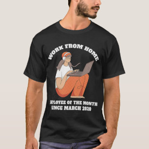 Camiseta Trabajo De Empleado Doméstico Del Mes Desde El 2 D