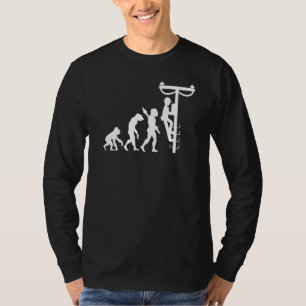 Camiseta Trabajo de energía de tensión de la torre de trans