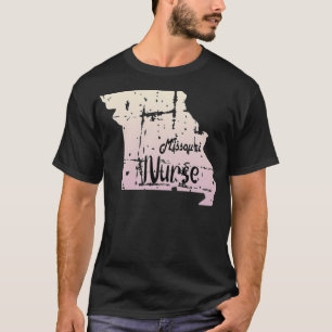Camiseta Trabajo de enfermería de Misuri