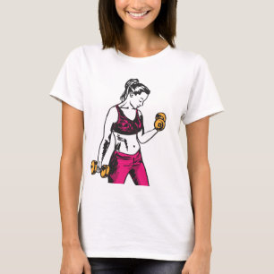 Camiseta Trabajo de entrenamiento personal de halterofilia