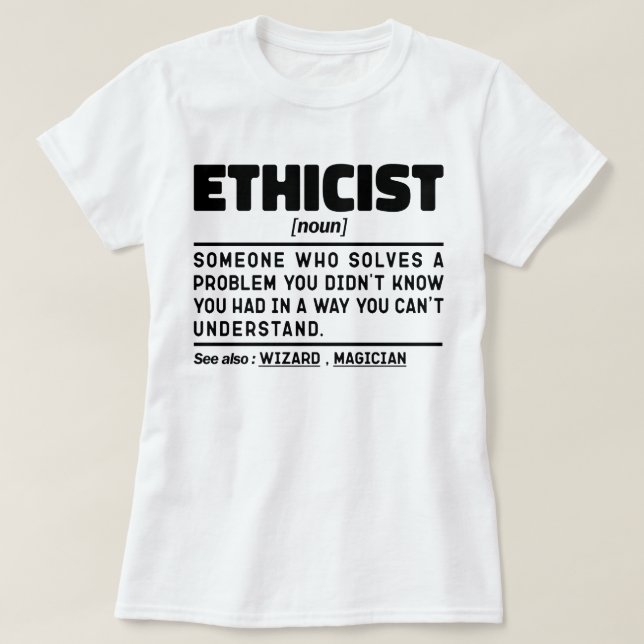 Camiseta Trabajo de Guay de trabajador de ética profesional (Diseño del anverso)