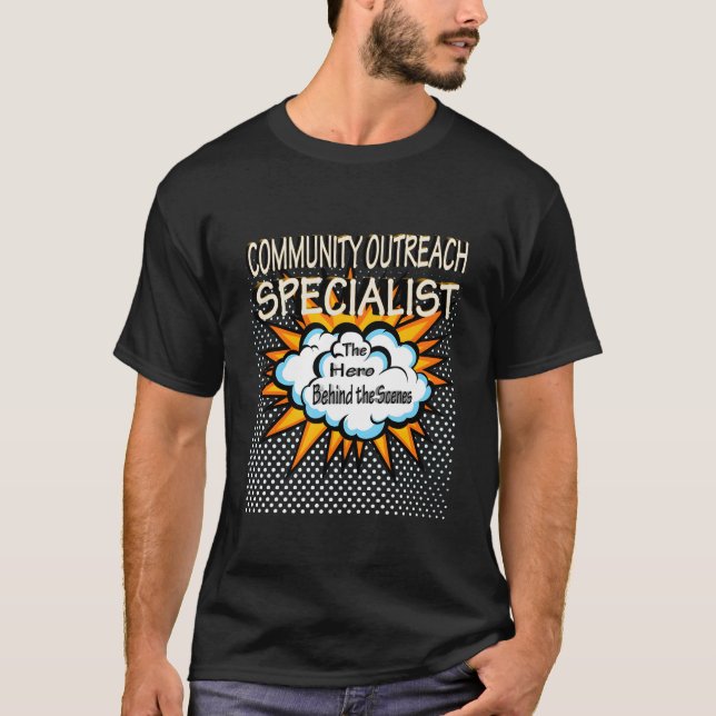 Camiseta Trabajo de Hero Especializado en Extensión Comunit (Anverso)