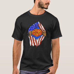 Camiseta Trabajo de Héroe de Administrador de Superlogístic