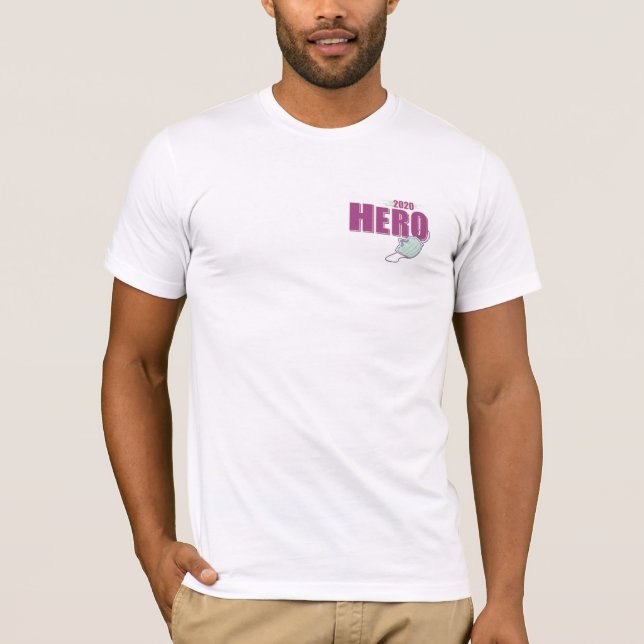 Camiseta Trabajo de Heros (Anverso)