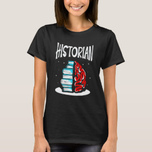 Camiseta Trabajo de historiador profesor histórico historia