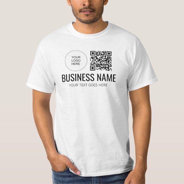 Camiseta Trabajo de los hombres de los miembros del logotip (Anverso)