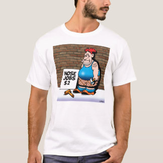 Camiseta trabajo de nariz