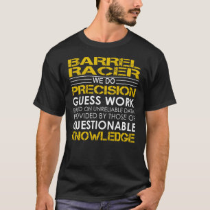 Camiseta Trabajo de precisión de trazador de barras