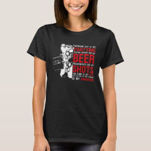 Camiseta Trabajo de Tee de entrenamiento para culturista