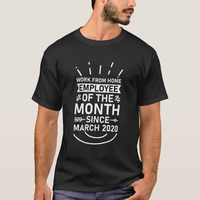 Camiseta Trabajo del empleado del hogar del mes (Anverso)