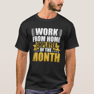 Camiseta Trabajo Del Empleado Doméstico Del Mes