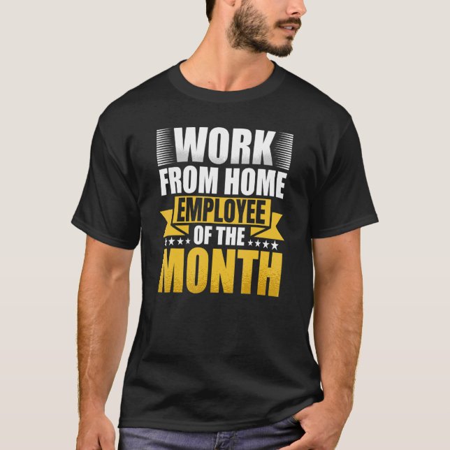 Camiseta Trabajo Del Empleado Doméstico Del Mes (Anverso)