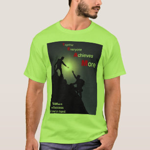 Camiseta Trabajo del equipo