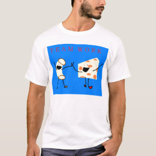 Camiseta trabajo del equipo