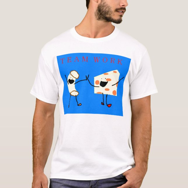 Camiseta trabajo del equipo (Anverso)