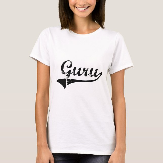 Camiseta Trabajo del profesional de Guru (Anverso)