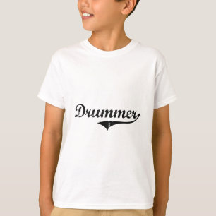 Camiseta Trabajo del profesional del batería