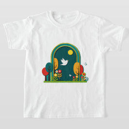 Camiseta Trabajo digital tipo decoupage