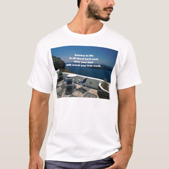 Camiseta Trabajo duro (Anverso)