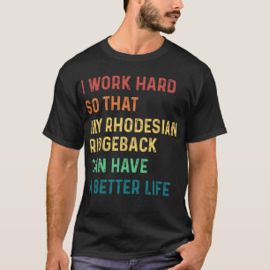 Camiseta Trabajo duro para que mi acertijo rodeo vuelva