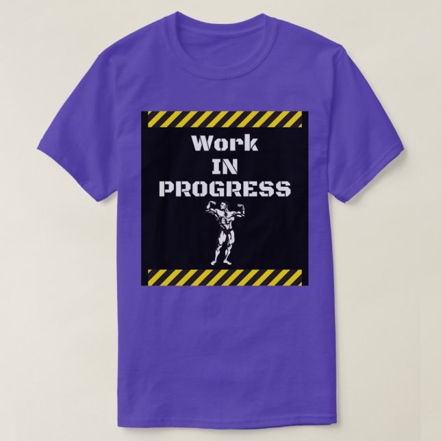 Camiseta Trabajo en curso (Diseño del anverso)