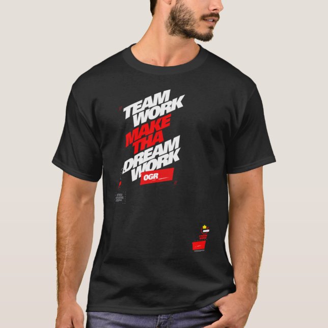 Camiseta Trabajo en equipo (Anverso)