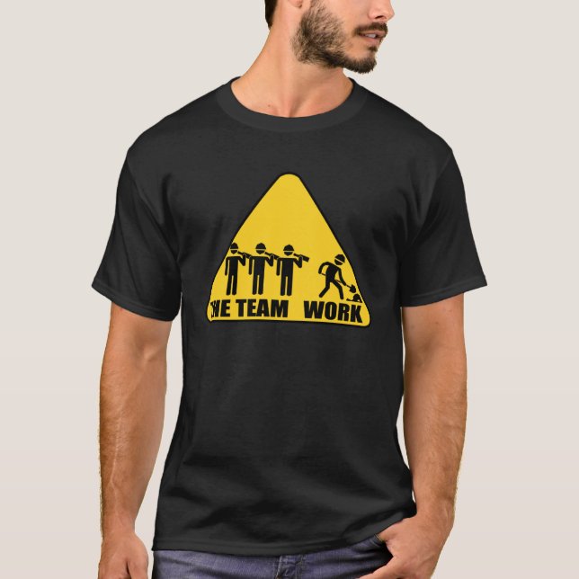 Camiseta Trabajo en equipo Trabajar en equipo Trabajar en e (Anverso)