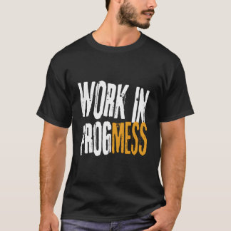 Camiseta Trabajo En Progreso S Obreros Grunge