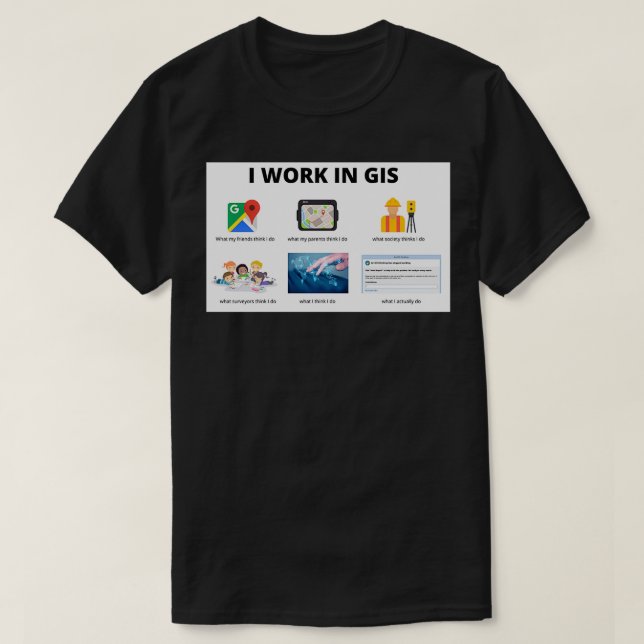 CAMISETA TRABAJO EN SIG (Diseño del anverso)