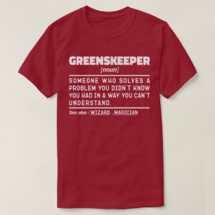 Camiseta Trabajo Guay de mantenimiento del campo de golf Gr